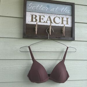 lululemon athletica Women's Brown Bikini Top